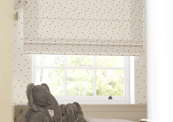 May Day, Balloons Spice - Twist&Fit Roman Blind - Image 5